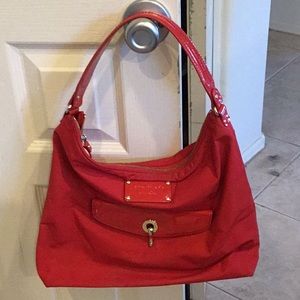 ♠️ Kate Spade ♠️ red nylon purse